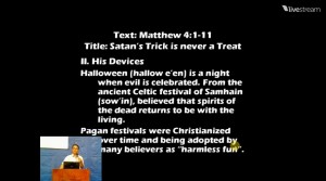 Satan's Trick is never a Treat - 07