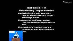 Getting Deeper with God