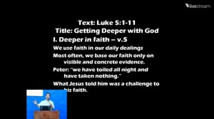 Getting Deeper with God