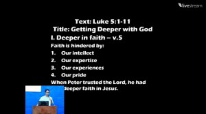 Getting Deeper with God