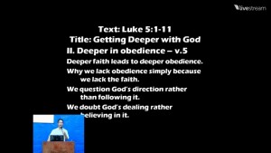 Getting Deeper with God