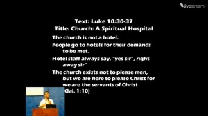 A Spiritual Hospital