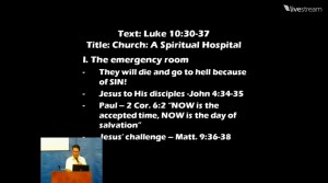 A Spiritual Hospital