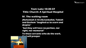 A Spiritual Hospital